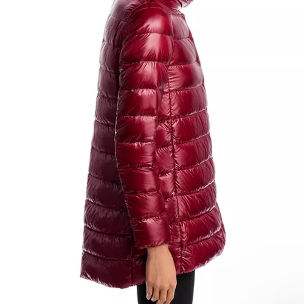 HERNO Stunning Amelia Stand Collar Down Puffer Coat Sz 40/4 NWT $755!! - Picture 5 of 11
